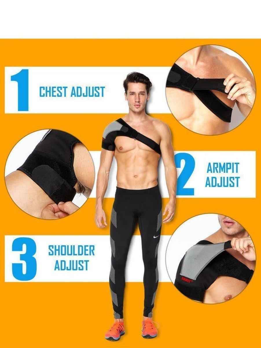 Adjustable Single Reinforced Shoulder brace - ALLRJ