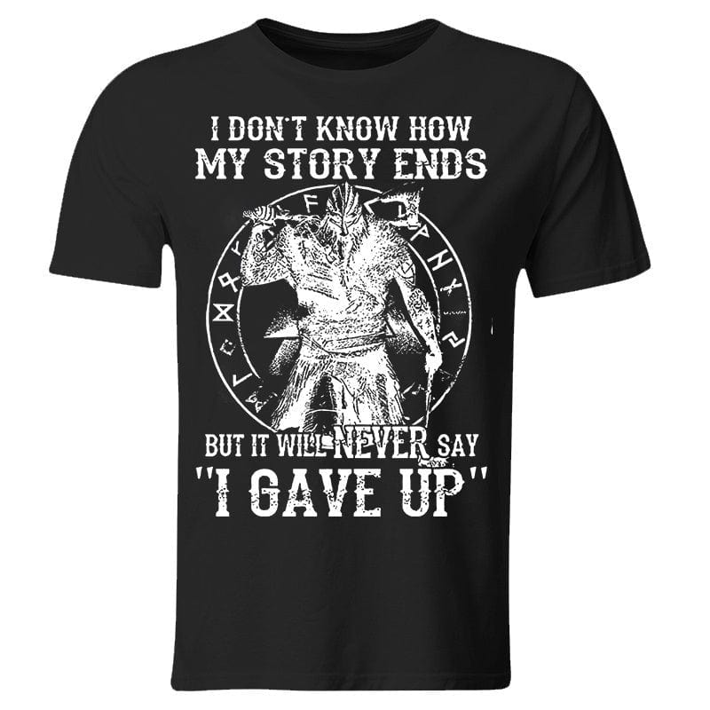 Allrj Never Give Up Tee 8 Style