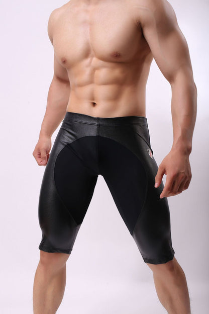 Men's Five Point compression tights Black