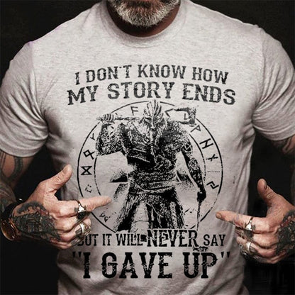 Allrj Never Give Up Tee