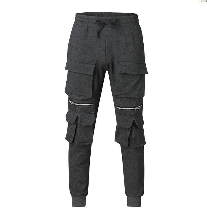 3D Muscle joggers Grey