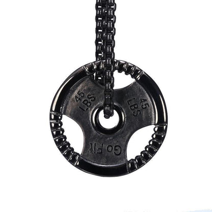 The Plate of Zeus Titanium Necklace - ALLRJ