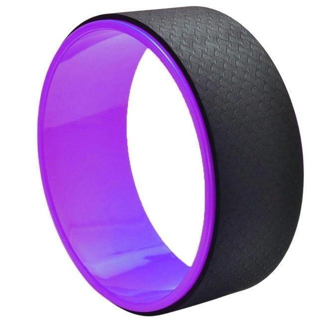 i Love yoga wheel Chocolate