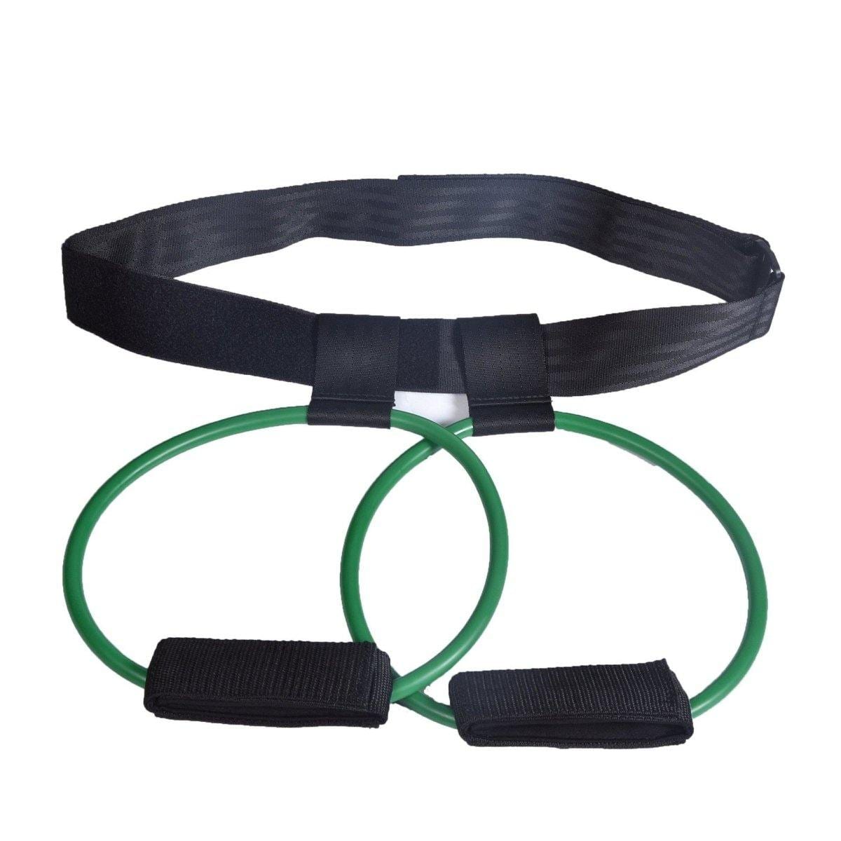 Fitness Resistance Waist Bands Green 35LB