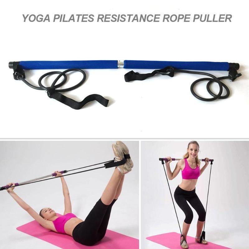 Portable Yoga Pilates Bar Kit