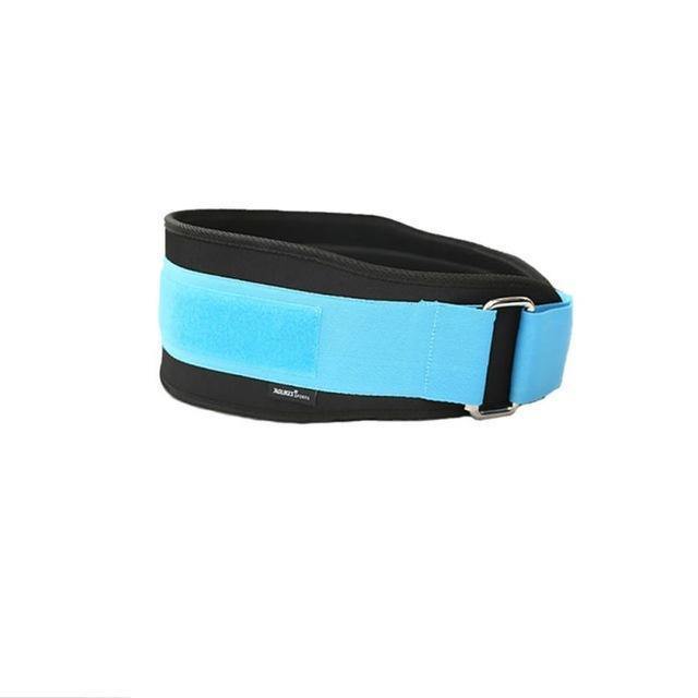 Back Support Weight Lifting Belt United States Blue