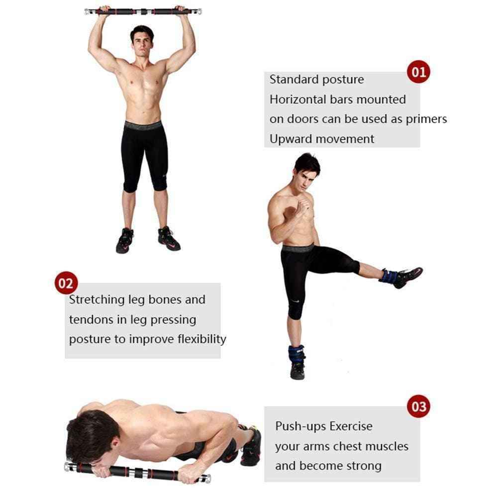 Adjustable Horizontal Door Workout Bar - ALLRJ