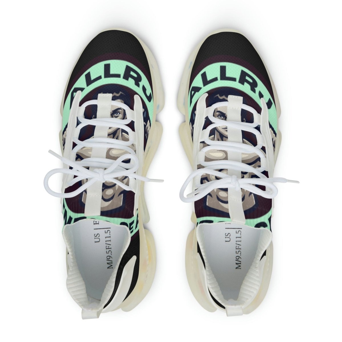 Allrj all over motif knit trainers - ALLRJ