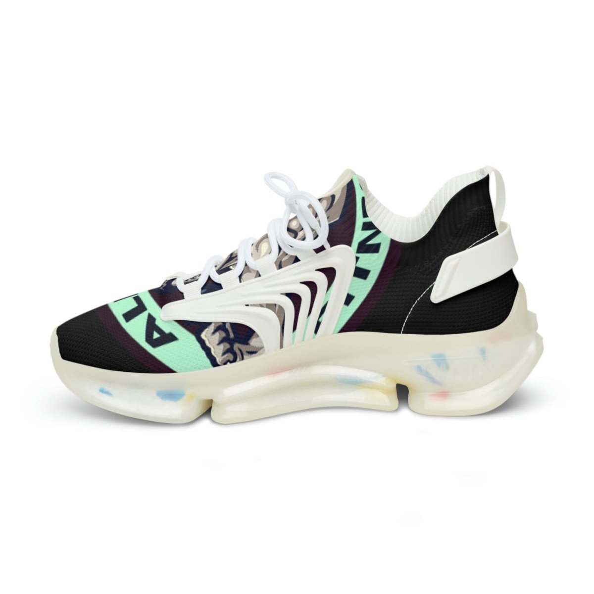Allrj all over motif knit trainers - ALLRJ