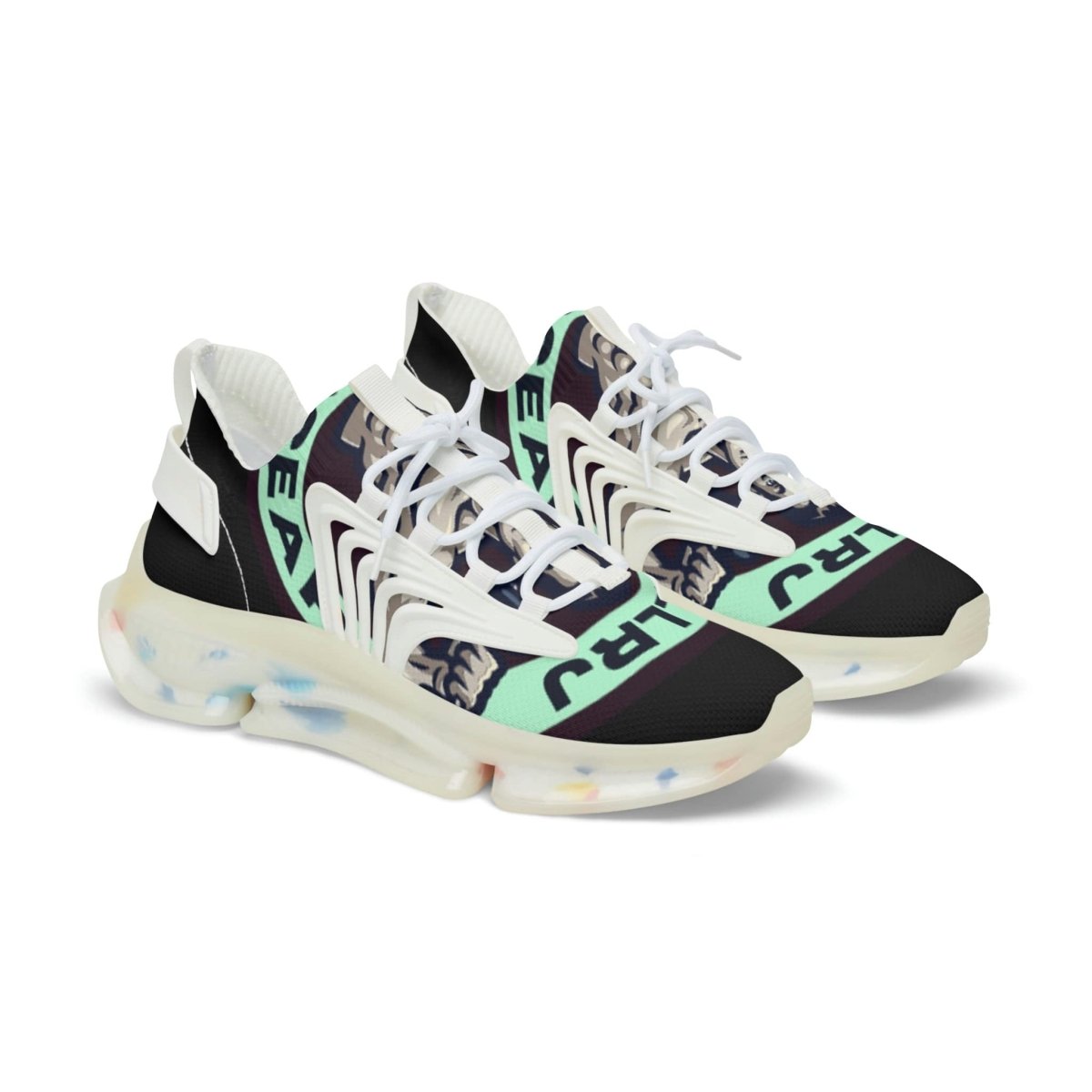 Allrj all over motif knit trainers - ALLRJ