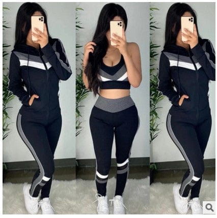 Allrj Fitgrl three piece track-suit