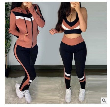 Allrj Fitgrl three piece track-suit