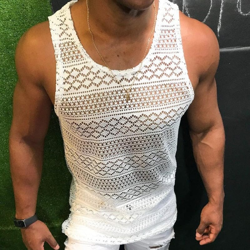 Allrj Allrj See Through Daddy Tank