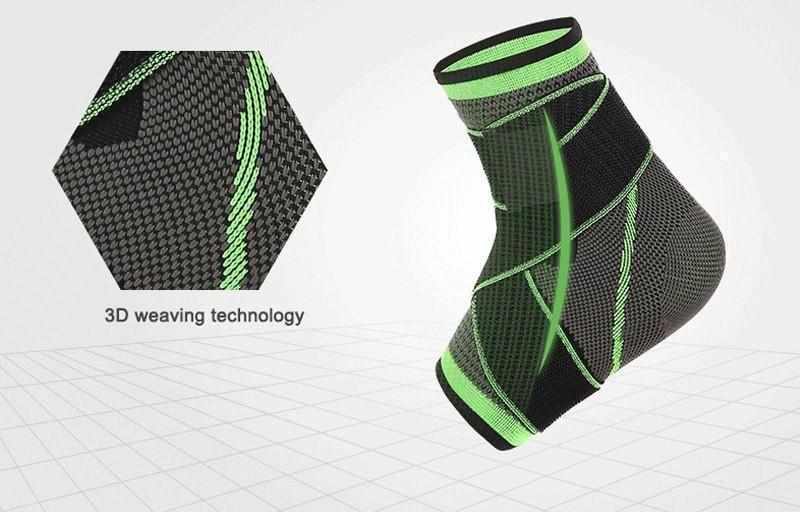 X Strap Ankle Brace With 3D Weaving Technology - ALLRJ