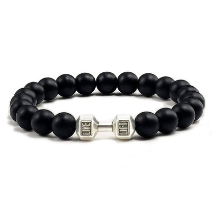 Live to lift beaded bracelet - ALLRJ