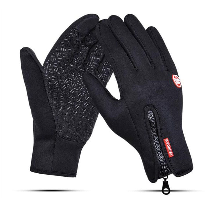 Touchscreen winter thermal gloves Black L