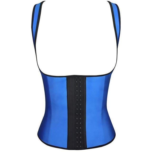 Fitness Corset - The Best Under-bust Vest (Free Shipping) blue