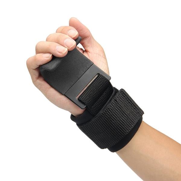 Lifting hooks with wrist guard