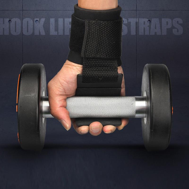 Lifting hooks with wrist guard