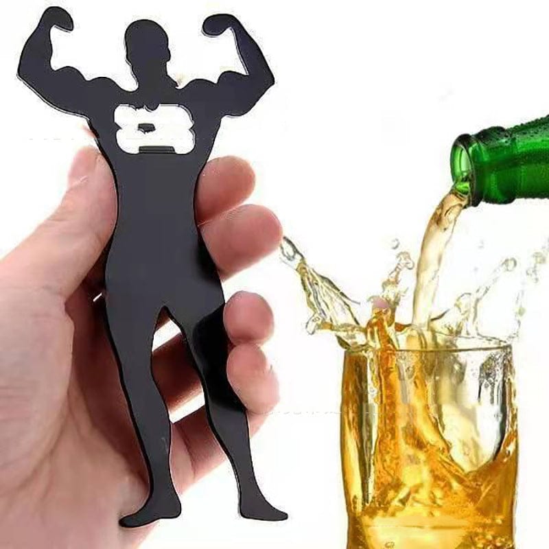 Muscle Man Funny Bottle Opener