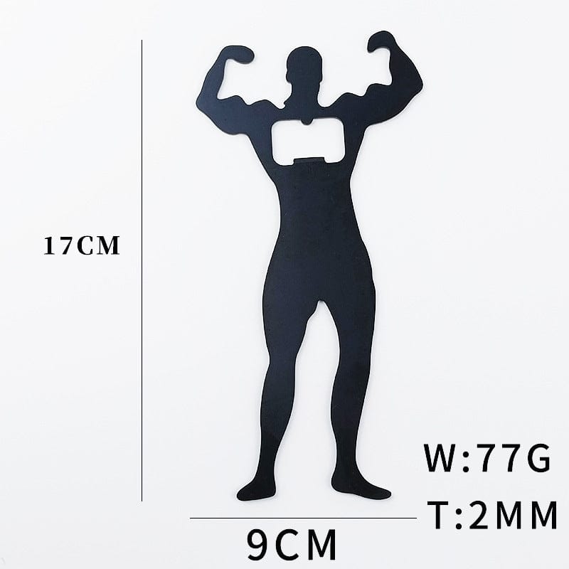 Muscle Man Funny Bottle Opener