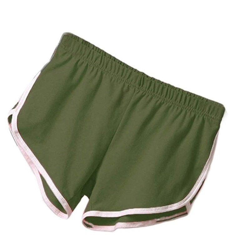 Sassy women's seamless boy shorts C Green Polyester