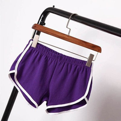 Sassy women's seamless boy shorts C Purple Polyester