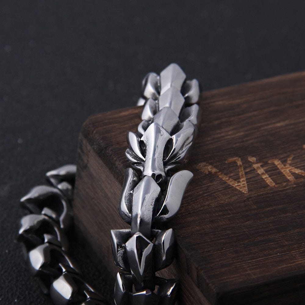 Muscle dragon Viking bracelet