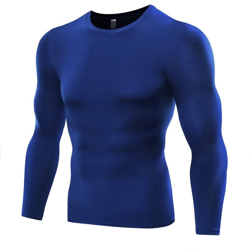 Allrj Compression Pro long sleeve Blue