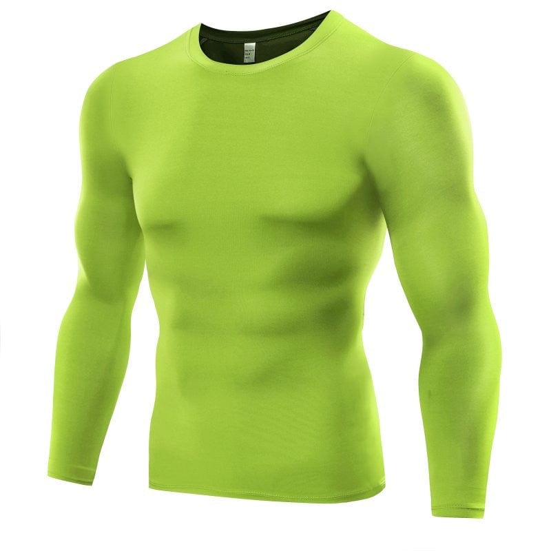 Allrj Compression Pro long sleeve Green