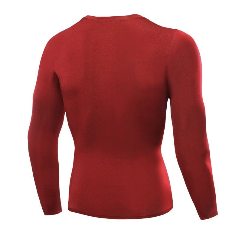 Allrj Compression Pro long sleeve Red