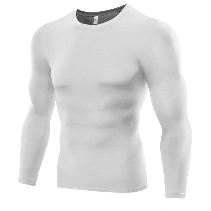 Allrj Compression Pro long sleeve White
