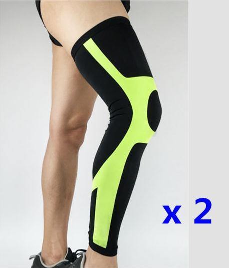 Professional Long Compression Knee Sleeve for the best knee protection - ALLRJ