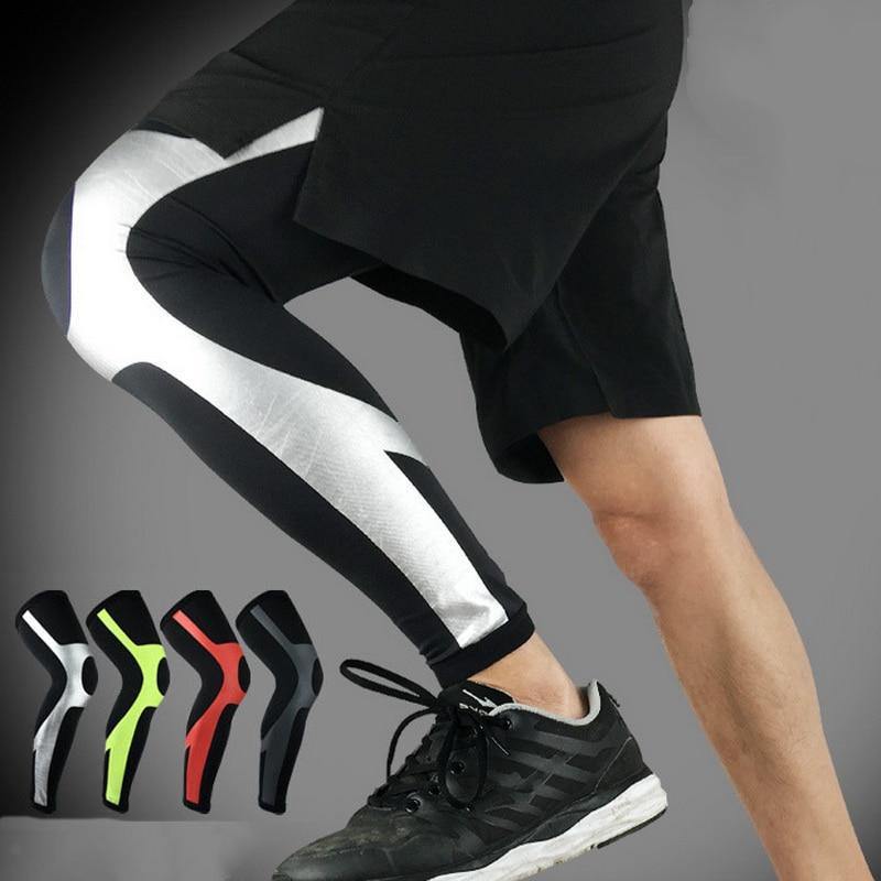 Professional Long Compression Knee Sleeve for the best knee protection - ALLRJ