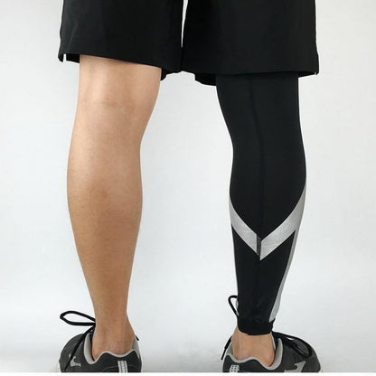 Professional Long Compression Knee Sleeve for the best knee protection - ALLRJ