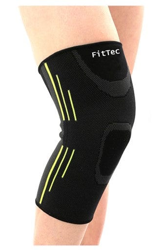 FitTec Pro Custom Athletic Knee Compression Sleeve for Knee stabilization