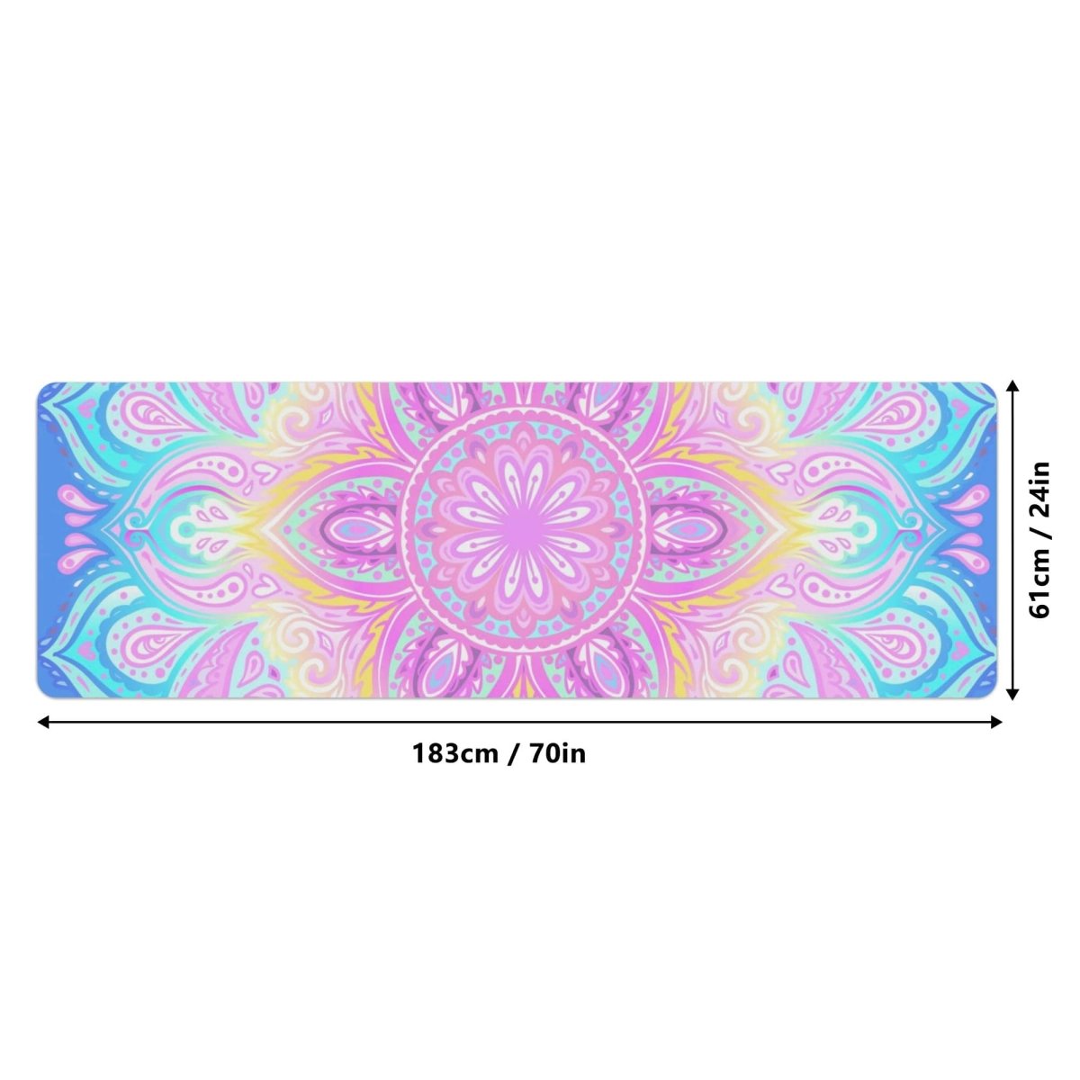 Allrj Custom Rubber Yoga Mat - ALLRJ