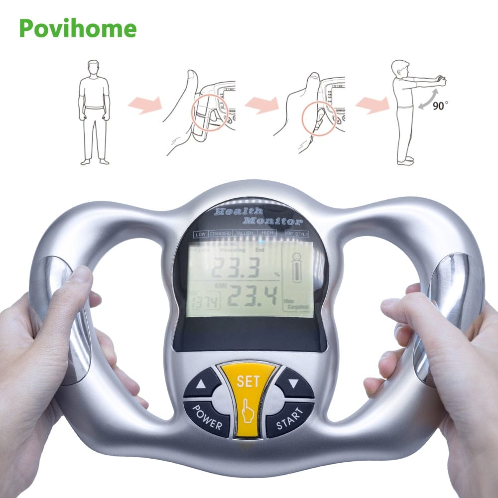 Handheld LCD Monitor Fat Analyzer