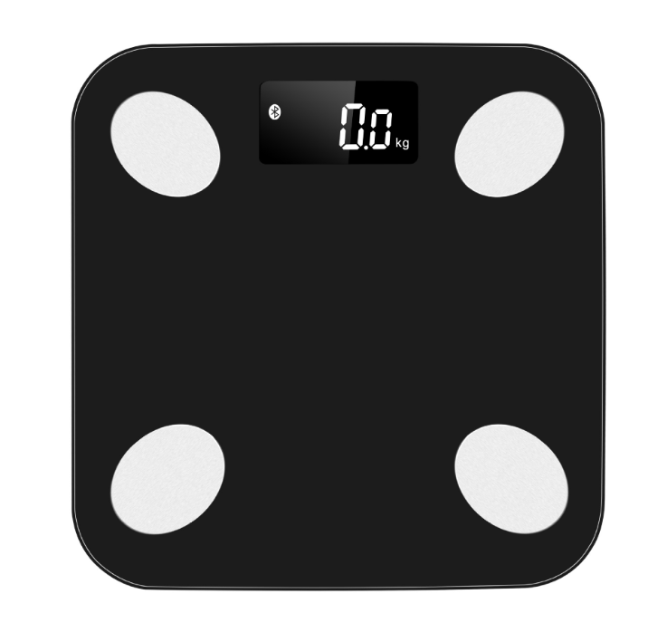 Smart Bluetooth weight scale Black