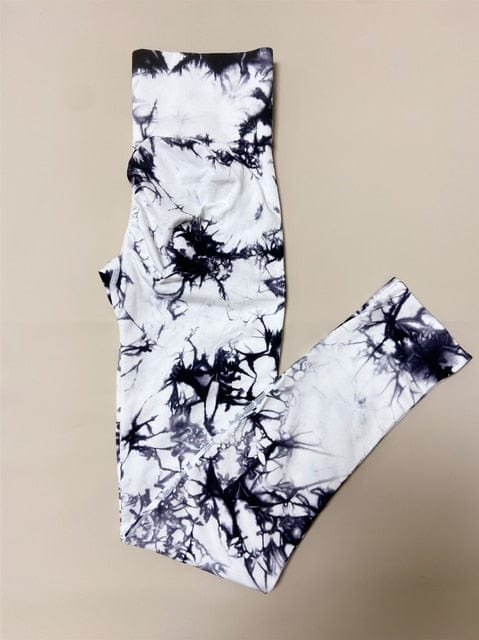 Allrj Ella Tie Dye Seamless Gym Leggings - ALLRJ