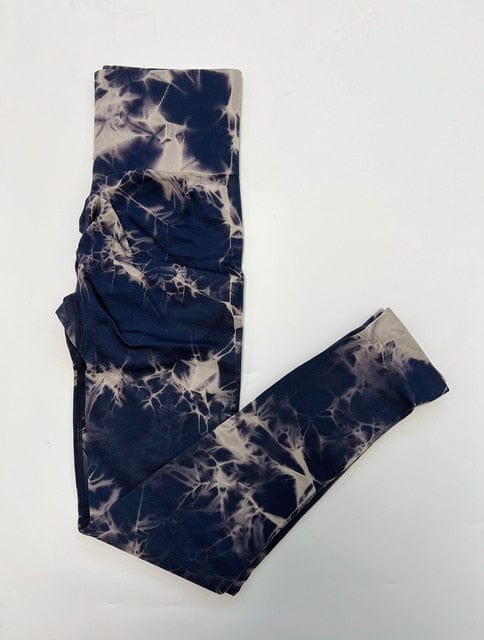 Allrj Ella Tie Dye Seamless Gym Leggings - ALLRJ