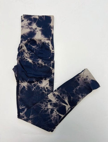 Allrj Ella Tie Dye Seamless Gym Leggings - ALLRJ