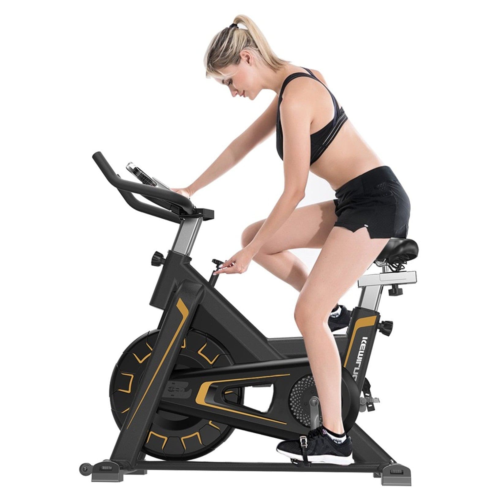 Allrj Pro Stationary Exercise Bike