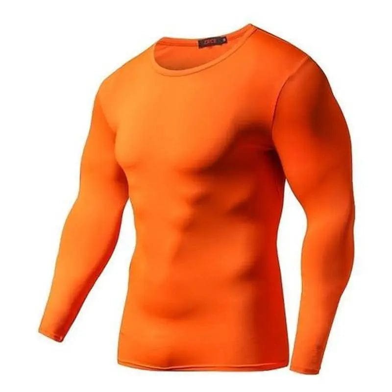 Mass compression shirt Orange
