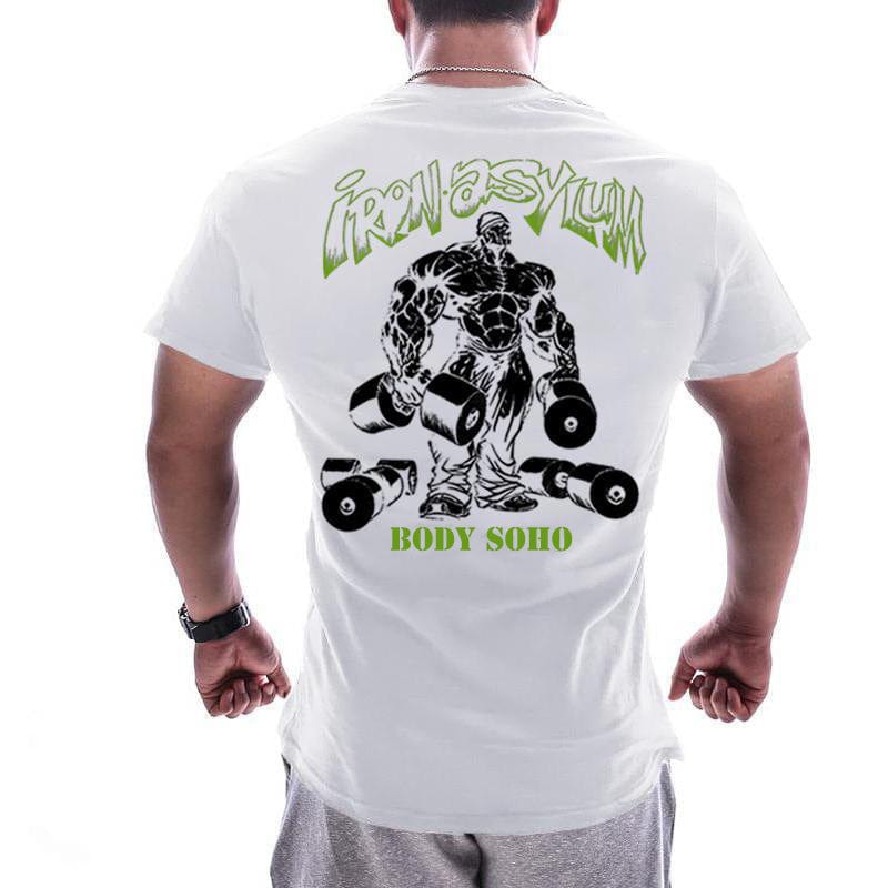 Muscle bro tshirt 3White