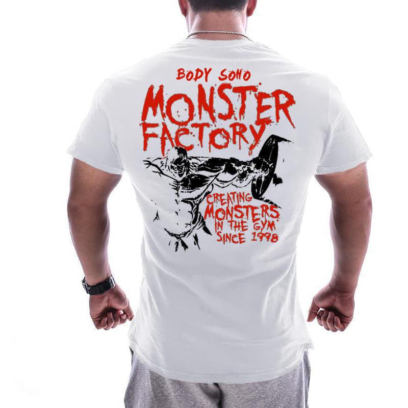 Muscle bro tshirt 5White