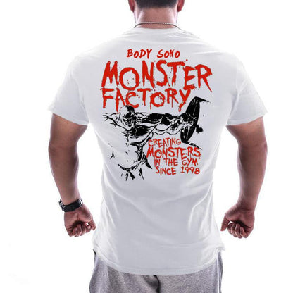 Muscle bro tshirt 5White
