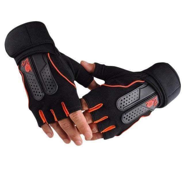 Premium Pro Gym Gloves orange
