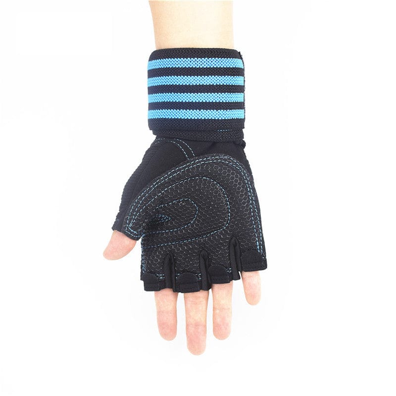 Pro series lift strong gloves with wrist wraps. - ALLRJ