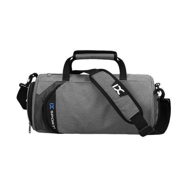 Waterproof Nylon Gym Duffel Bag Deep Grey Small